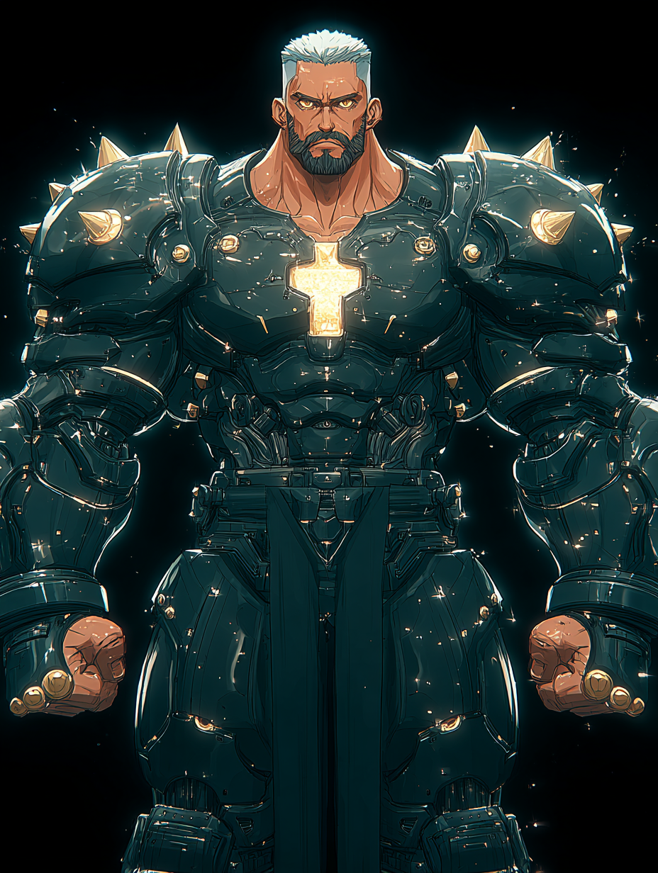 超级强壮的未来战士